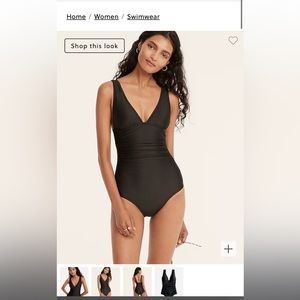 Sz 10 J Crew one piece swimsuit